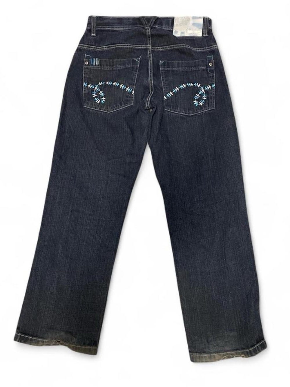 Vintage Y2K 5ive Jungle & Co. Baggy Embroidered Jeans‎ Size 30